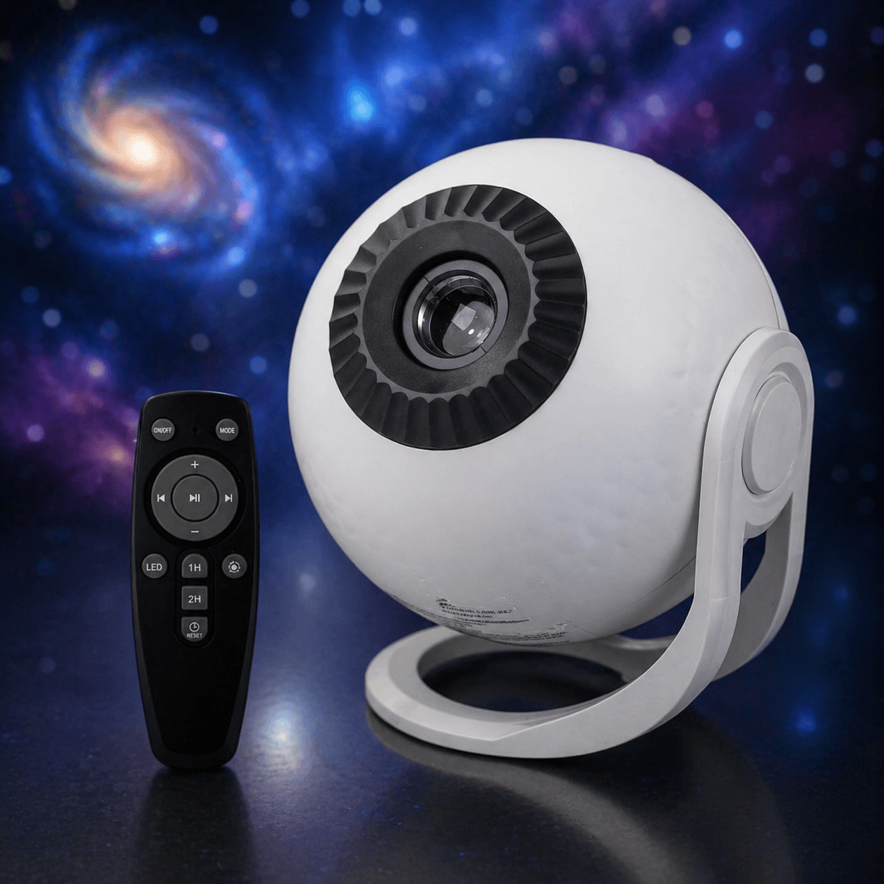 проєктор зоряного неба Galaxy Projector 12 слайдів — Домашній планетарій 12 галактик + пульт ДК