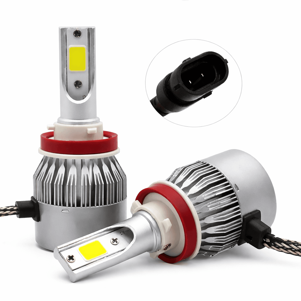 Комплект LED ламп C6 HeadLight H11 — Світлодіодні автомобільні LED лампи C6 H11