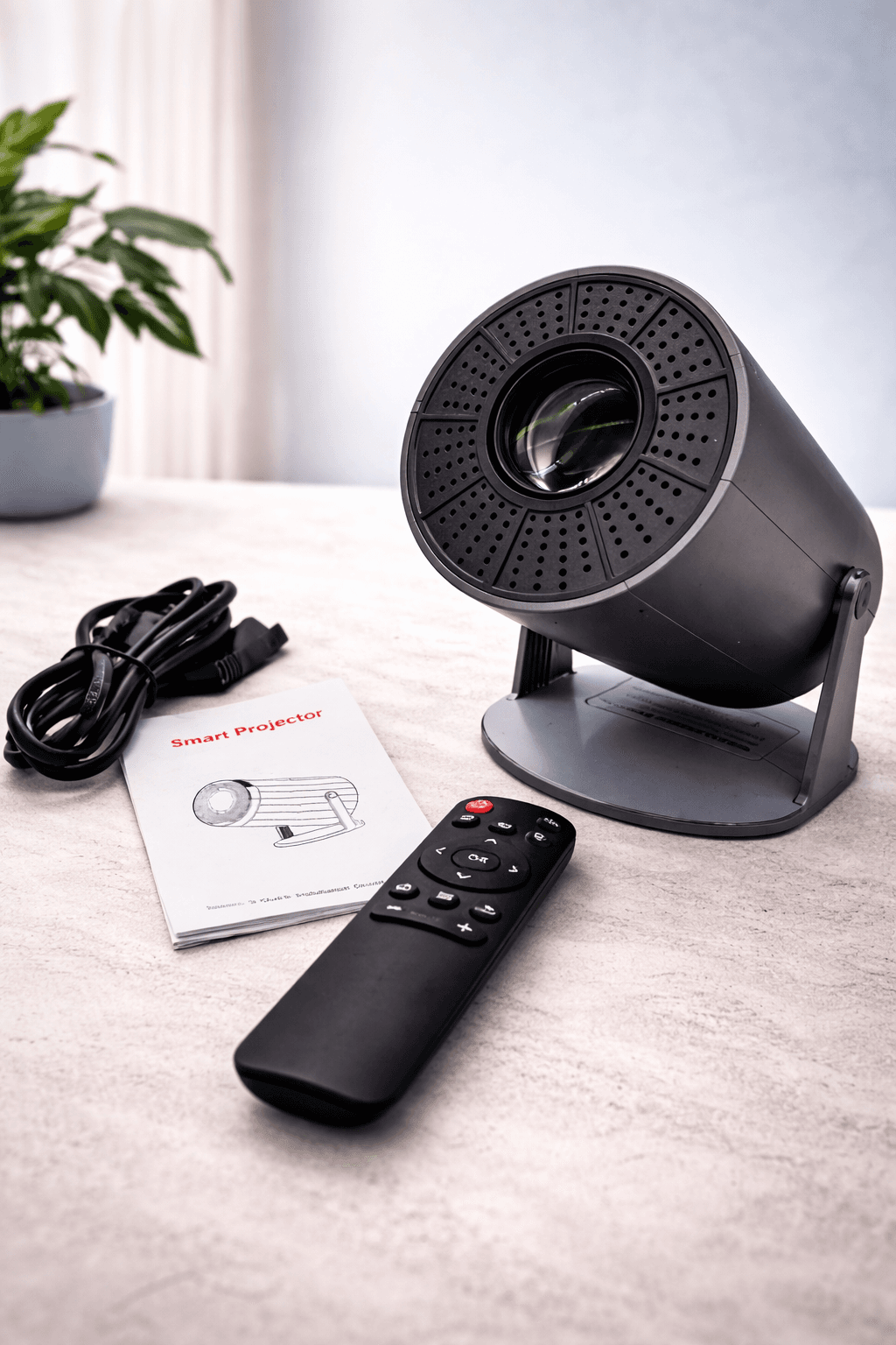 Професійний смарт проєктор PR80 4K Ultra HD з WIFI — Відеопроектор для дому